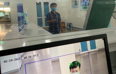 Bệnh viện Sản-Nhi tỉnh: Triển khai sử dụng hệ thống camera cảm biến thân nhiệt phòng, chống dịch Covid-19